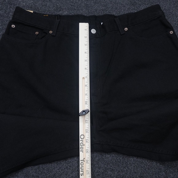 Vintage Y2K 90s Levi's 550 Mom Jeans Relaxed Fit Tapered Leg Women 22W M Black - Picture 6 of 11